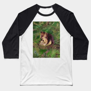 Tree Kangaroo Baseball T-Shirt